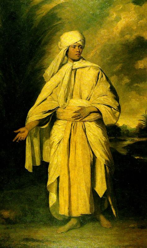 Sir Joshua Reynolds omai oil painting image